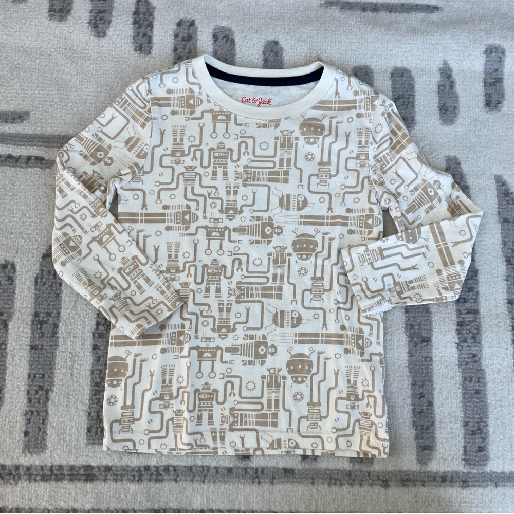 Cat & Jack / Gap Long Sleeve Tee Shirt Bundle - Picture 7 of 14